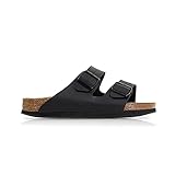BIRKENSTOCK Sandale Arizona, Superlauf, Birko-Flor, schwarz, normal, Größe 43...