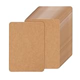 moinkerin 60 Stücke A6 Kraftpapier Karten 10.5X14.8CM 300g/m²Druckbar...