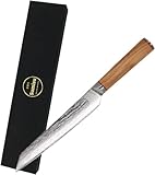 Sumisu Knives - Japanisches Yanagiba-Messer - 67-lagiges Damaskus - Japanisches...