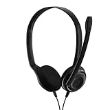 EPOS PC 8 USB On-Ear-Stereo Wired Headset mit Mikrofon, Kopfhörer mit Kabel,...