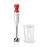 Bosch Stabmixer ErgoMixx, Edelstahl-Mixfuß, Mix- und Messbecher, 2...