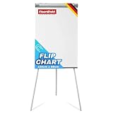 Floordirekt Flipchart mit Dreibein, Blockhalter & Seitenarmen - magnetisch &...