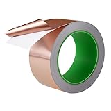 BUCOMTU Kupferband Gegen Schnecken,50mm x 20m Beidseitig Leitende EMI...
