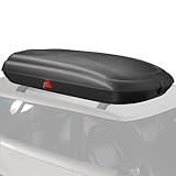 COSTWAY 480L Dachbox Auto, Dachkoffer abschließbar mit Zentralverriegelung,...