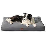 BEDSURE Hundebett große Waschbar - 91x68 cm hundematratze kühlmatte L für...