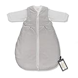 LaLoona Ganzjahres Baby Schlafsack 2-TLG. - Langarm Innensack & gefütterter...