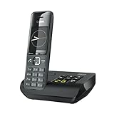 Gigaset Comfort 520A - Schnurloses DECT-Telefon mit Anrufbeantworter - Elegantes...