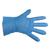 AMPRI TPE Handschuh, blau, Gr. XL, puderfrei, Basic-Plus Revolution: TPE...