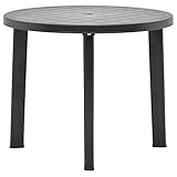 vidaXL Gartentisch Witterungsbeständig Terrassentisch Balkontisch Esstisch...