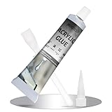 Miioto Glas Kleber Transparent, Acrylkleber, Acrylglas Kleber, Klebstoff...