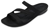 Crocs Herren Swiftwater Sandal W Sandalen, Black/Black, 39/40 EU