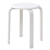 IBUYKE Stapelhocker-Massivholz Hocker Hausbank Holzhocker Mode Kreative Hocker...