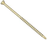 PARCO Dielenschrauben 3,2x40mm, Gelb-chromiert, TX10, 1000 Stück Senkkopf -...