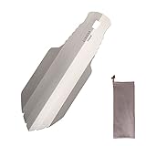 Lixada Mini Gartenschaufel Titan 20,5 cm Heavy Duty Tragbare Grabschaufel für...