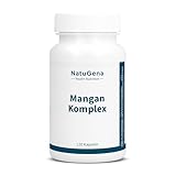 NatuGena Mangan-Komplex, Gluconat, Bisglycinat, Citrat, trägt zu einem gesunden...
