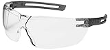uvex x-fit Schutzbrille 9199 - beidseitig extrem kratzfest &...