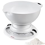 Westmark Küchenwaage mit Schüssel – Praktisches Set zum Abwiegen von Zutaten...