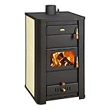 Kaminofen, Holzofen Wasserführend Prity S3 W21 26kW
