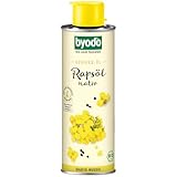 Byodo Bio-Rapsöl, kaltgepresst, nativ - 250ml Weißblechdose | Vegan &...