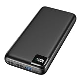 A ADDTOP Power Bank 27000mAh – 22.5W Schnellladefunktion klein Powerbank –...
