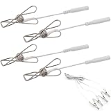 Edelstahl Nippelklemmen 4 STÜCKE Elektrostimulation Brust Flirten Spielzeug,...