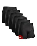 DANISH ENDURANCE 6er Pack Sport Boxershorts Herren, Mit regulärem oder langem...