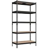 SONGMICS Schnelle Montage, Schwerlastregal, Standregal, Lagerregal,...