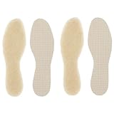 Green Feet 2 Paar dicke Lammwoll Einlegesohlen, mit gratis 5h Wärmebooster,...