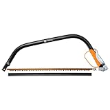 Fiskars Bügelsäge mit feststehendem Blatt für feuchtes Holz, Länge: 70 cm...