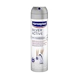 Hansaplast Silver Active Fußspray (150 ml), Fußdeo Anti-Transpirant mit 72 h...