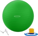 Signature Fitness Gymnastikball, Yoga-Ball, Fitnessball, Geburtsball mit...