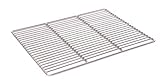 Grillrost 55 x 40 cm aus Edelstahl rostfrei und elektropoliert
