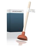 Kirchhoff 99908100 Profi-Pömpel 115 mm, Saugglocke für verstopfte Waschbecken,...
