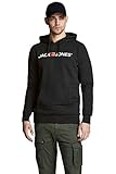JACK & JONES Herren Jjecorp Logo Sweat Hood Noos 12137054 Kapuzenpullover,...