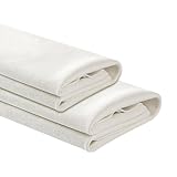 CONNECTION 2 Stück Fensterleder 60 x 40 cm Auto Ledertuch Autopflege Naturleder Fensterleder Echt Leder Autoleder Fensterleder Auto Trockentuch Super Saugfähig zum Waschen Auto Glas Spiegel Fenster