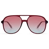 SOJOS Sonnenbrille Herren Damen Retro, Vintage Polarisiert Verspiegelt Eckig...