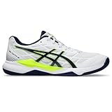 ASICS Herren Gel-Tactic 12 Sneaker, White Black, 39 EU
