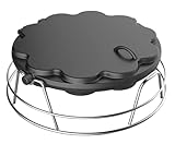 tepro Grillzubehör Gusseisen-Waffel-Einleger