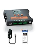 ECO-WORTHY 30A Solar-Laderegler mit Bluetooth & APP Überwachung, individueller...