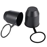 Kundorf Anhängerkupplung Schutzkappe mit Sicherungsring 2 Stück, für 50mm...