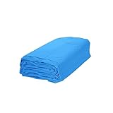EVOLUTION Poolfolie Rund Blau 350x90cm 0,6mm Überlappend Austauschfolie...