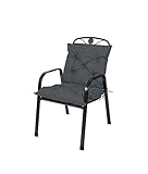 TexDeko® Garden Gartenstuhl Auflage Niedriglehner 40 x 40 x 40 cm Sitzkissen...