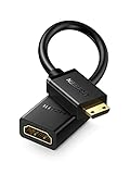 UGREEN Mini HDMI Adapter 4K Mini HDMI auf HDMI Adapter 18Gbit/s unterstützt 3D,...