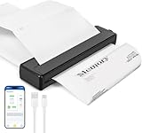 XINGGANG Mobiler Drucker - Bluetooth Tragbarer Drucker Portable Printer...
