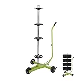 TRUTZHOLM Felgenbaum Felgenbaumwagen fahrbar bis 255 mm Reifenbreite 60x83x119...