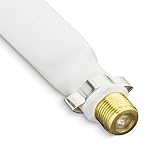 deleyCON Fensterdurchführung SAT Kabel 21,5cm Länge 16cm flexibel Kupplung...