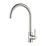 GRIFEMA Wasserhahn Küche, Küchenarmatur mit Einhebelmische, Hochdruck...