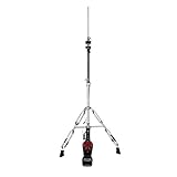 Fame HH4000 Hi-Hat Ständer, Doppelstrebig, Verchromt, Einstellbare...