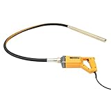 MINRS Betonrüttler 1300W Rüttelflasche Beton Flaschenrüttler mit 2m Schlauch...