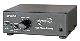 Dynavox Phono-Vorverstärker UPR-2.0, für Plattenspieler mit MM-Abtastsystemen,...
